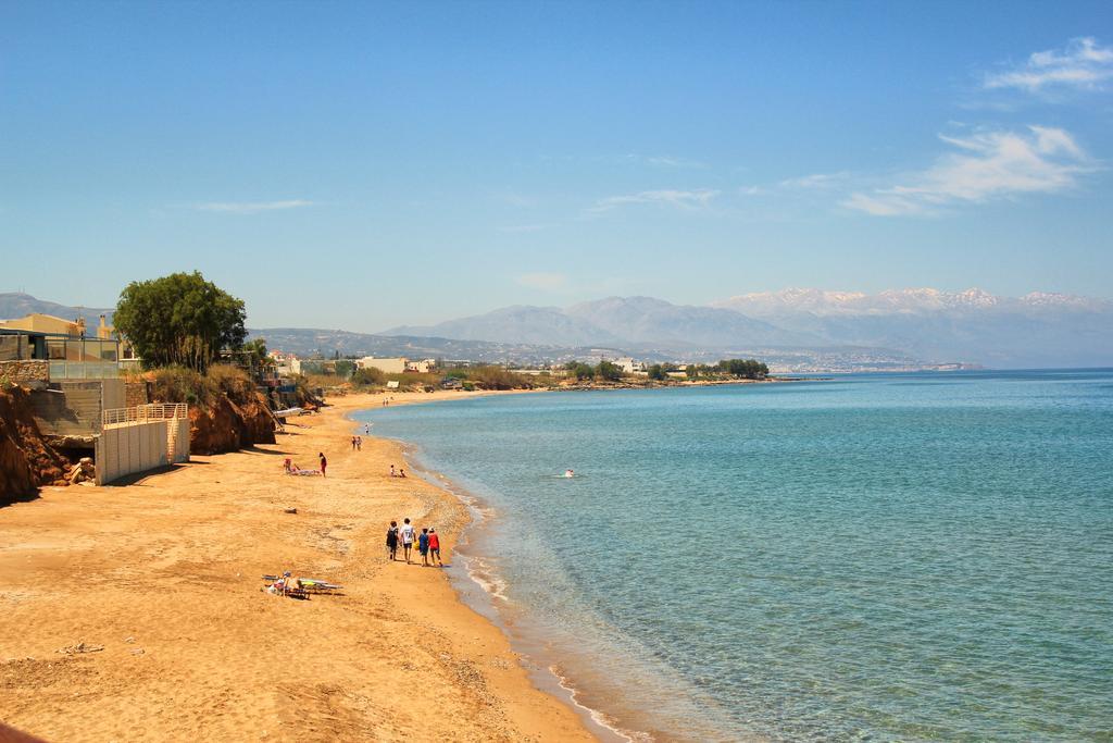 Alkionis Beach Stavromenos (Rethymno) Exterior foto