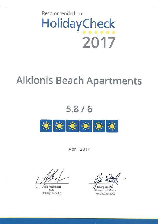 Alkionis Beach Stavromenos (Rethymno) Exterior foto